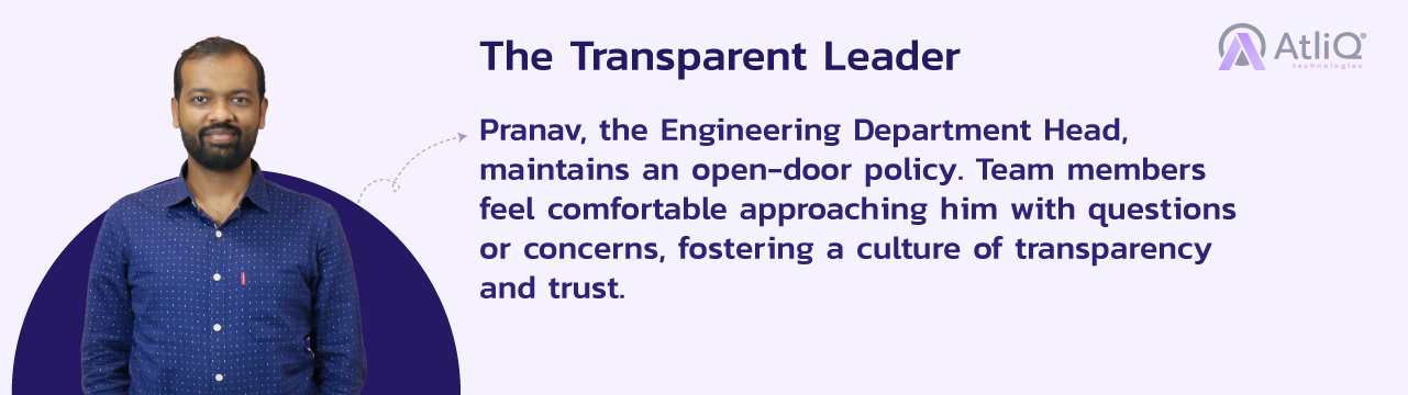 The Transparent Leader